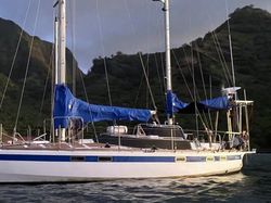 13m Pilothouse Steel Ketch - Turnkey ready in the Tahiti Islands