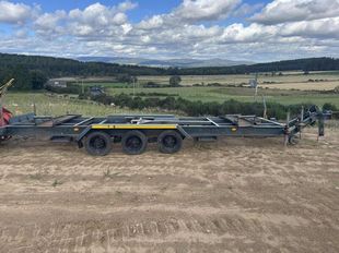 Boat trailer conversion