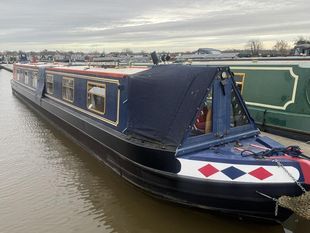 Wakanui, 60ft Traditional style narrowboat,1995.