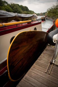 BEAUTIFUL 1904 SAILING BARGE - Dutch Tjalk