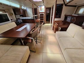 Hanse 630e  - Looking Aft