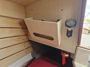 2 x cubby holes in cabin