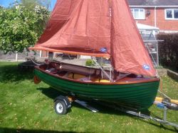 Tideway 12 Deluxe Sailing Dinghy No 481