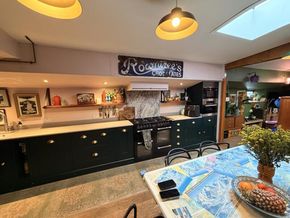 Houseboat Converted barge  - Galley
