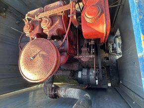 Lister engine. 