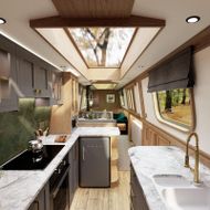 NEW BUILD ELECTRIC Oakums 60ft Narrowboat BOAT OF THE YEAR 2023