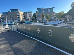 57 ft 10 ft wide narrowboat barge