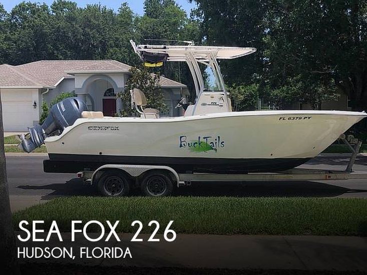 2016 Sea Fox 226 commander