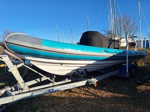 Crompton 8 Meter Diesel RIB