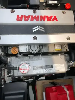 2020 Lagoon 42 Yanmar engine close-up view