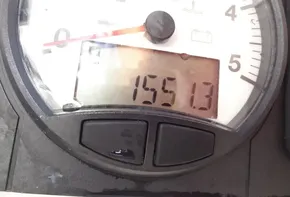 Close-up of Beneteau Oceanis 46.1 2020 boat engine hour meter reading 1551.3 hours.