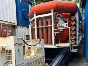 9-MAN PORTABLE SATURATION DIVING SYSTEM UPGRADABLE TO 12-MAN 