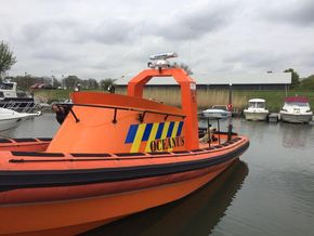 Oceanwide Seaworthy GRP Offshore RIB Workboat twin inboard diesel water-jet for sale