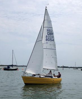 Sailing at Portchester
