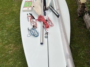 Laser ILCA 214333 with radial rig