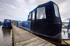 58' 2008 Cruiser Stern Narrowboat Built by Liverpool Boats
