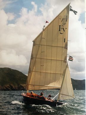 Sailing out to Falmouth