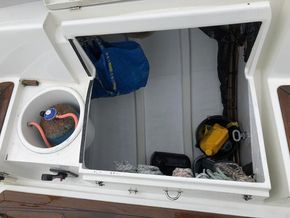 cavernous cockpit locker