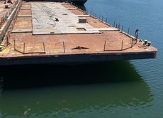 1972 180'x 54' x 12' Steel Deck Barge For Sale or Lease