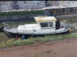 Island plastics fishing boat