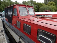 Circa 1930s Dutch Flower Barge