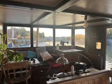 Beautiful Dutch Barge in Bristol Harbour