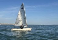 Solution Dinghy in great condition Sail No. 413