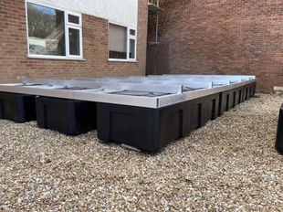 DISCOUNTED 3.5 x 7.39m Pontoon Mooring, Cabin Hull