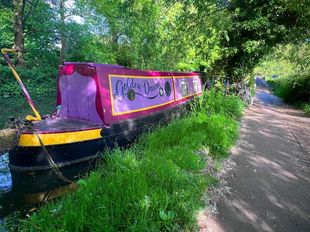 60ft NB on central Oxford mooring
