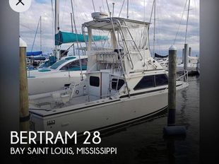 1987 Bertram 28 Bahia Mar