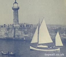 1890 Ex Ship's Lifeboat Sailing Cruiser - topsail.co.uk