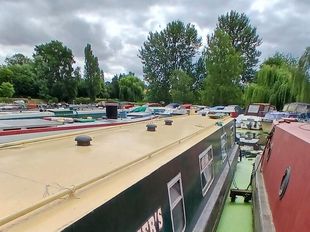 50ft Narrowboat, Cruiser stern