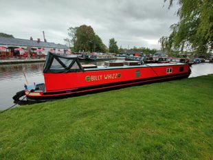 Billy Whizz - 58 foot semi traditional stern narrowboat