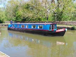 56 ft ex hire boat