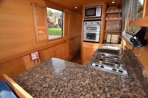 Galley aft