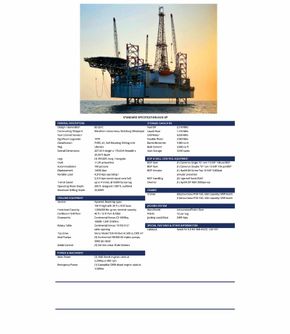 Hot Jack Up Drilling Rig Tech Spec_Page1