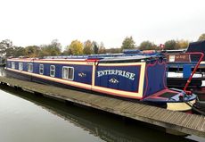 Enterprise 62ft 2005 6 berth semi-traditional stern narrowboat