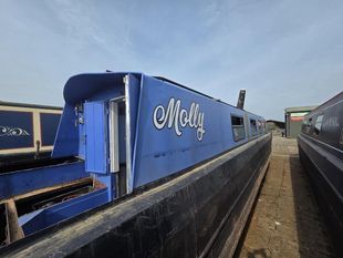 Molly, Project Boat, 40ft Cruiser stern built by Springer in 1984.