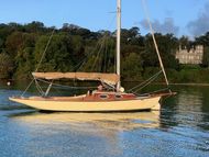 Carrick 25 Bermudan rig sailing yacht GRP