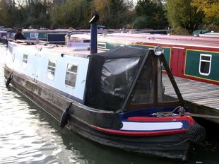 Eclipse-48ft 1991 Stowe Hill 2 berth traditional stern narrowboat.