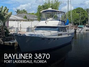 1987 Bayliner Motoryacht 3870