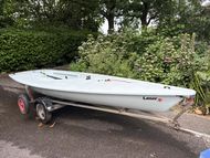 Laser ILCA sailing dinghy