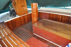 14,80 x 4,05m pretty, well maintained pleasure Tjalk, recent survey