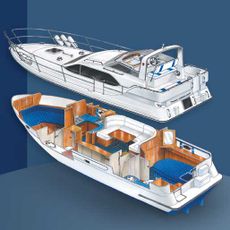 Sheerline 1050 Bluewater Aft Cabin Layout