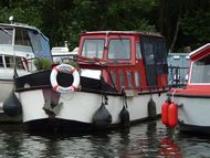 Circa 1930s Dutch Flower Barge