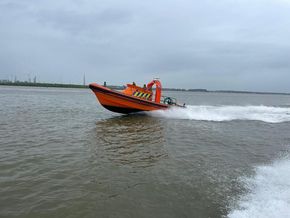 Oceanwide Seaworthy GRP Offshore RIB Workboat twin inboard diesel water-jet for sale