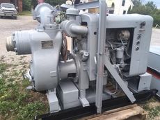 6″ Gorman Rupp diesel driven water pump