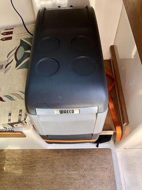 Waeco 25L fridge. (AC/DC)