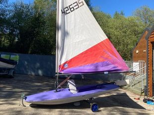 Topper dinghy in Co Clare
