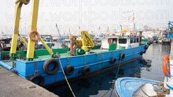 26 Meter Used Utility Boat with A Frame and Deck Crane